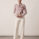 camicia pizzo con canotta LIB26138 ROSA MARICLA 