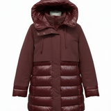 Giaccone trapuntino con cappuccio LIN3406 AMARONE LINDAS 