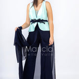 Tuta con pannello SH210 BLU SHARON 