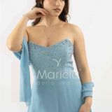 tuta con corpetto strass SH914TU POLVERE SHARON 