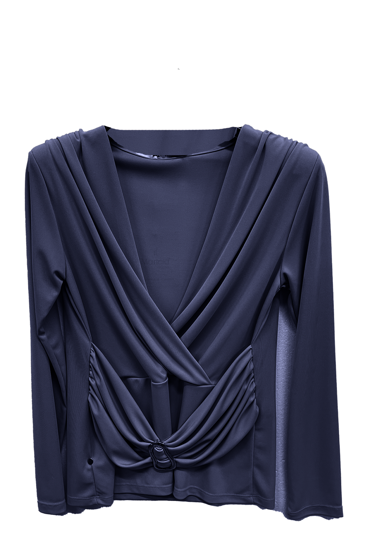 maglia unita con cintura GR1404 BLU MARICLA 
