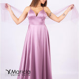 con spacco later, VI3617 GLICINE MARICLA ELEGANCE 