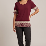 maglia fantasia etnica DB11123 MIRTO MARICLA 