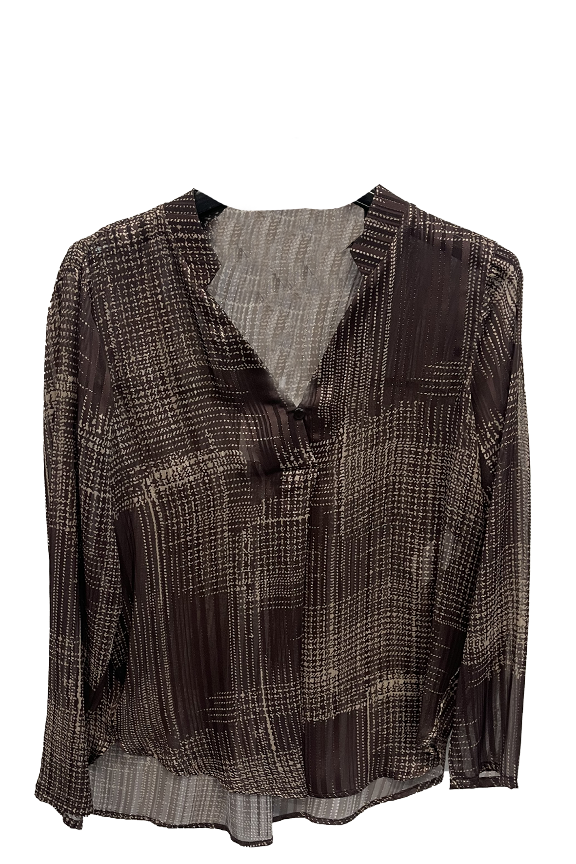 camicia blusa fantasia CS148153 MORO MARICLA 