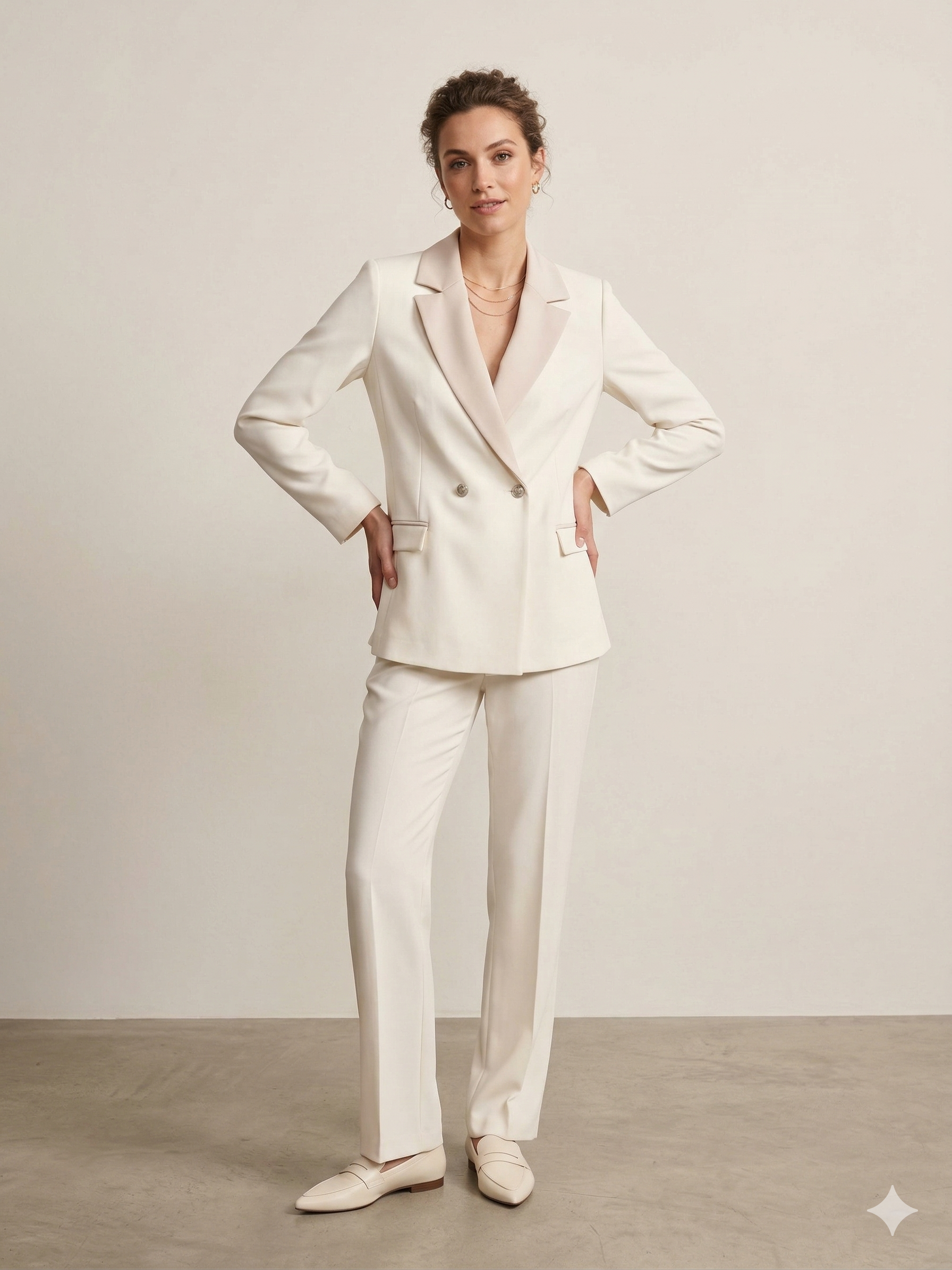 Completo Sartoriale Bicolore MUSA PANNA MARICLA 