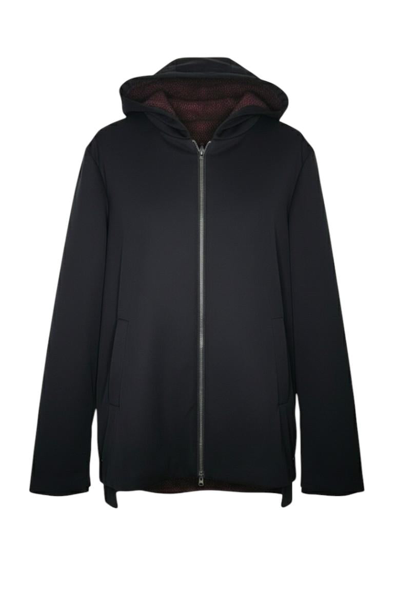 giaccone spalmato reversibile ALESSIA NERO MARICLA 