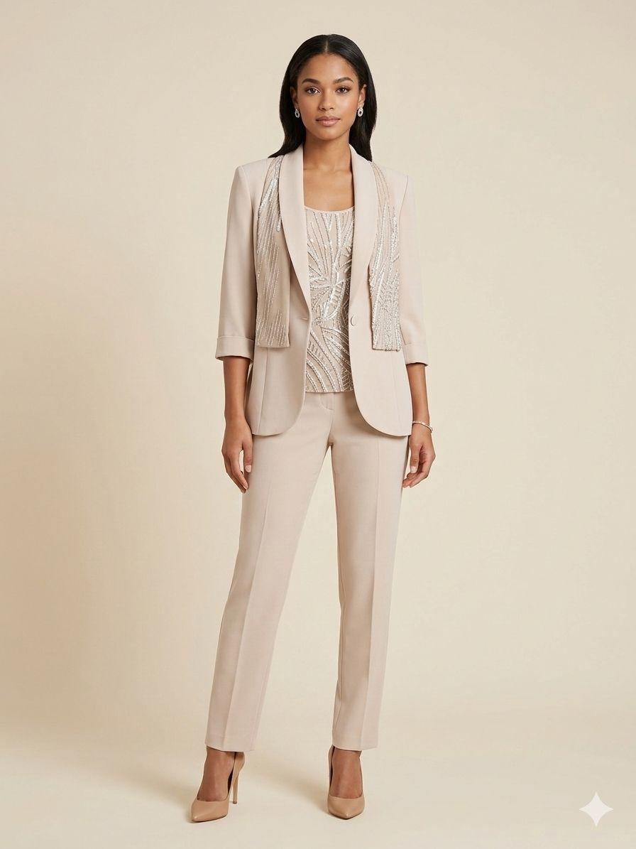 Completo 4 pezzi GILDACONF CREMA JANE 