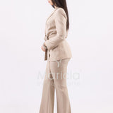 Tailleur con cinturino AD09233 BEIGE MARICLA 