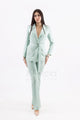Tailleur con cinturino