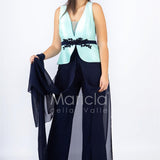 Tuta con pannello SH210 BLU SHARON 