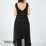 con triangoli laser PF104/22 NERO/ROSA PAOLA FORTI 