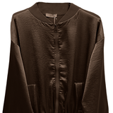 giacca zip floccata A26IMP01825 MORO MARICLA 
