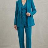 Completo 3 pezzi con gilet AD10101 PETROLIO MARICLA 