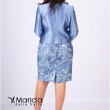 tubino con giacca ric. AD1030 POLVERE MARICLA ELEGANCE 