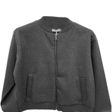 giacca zip panno e lana A26IMP03060 GRIGIO MARICLA 