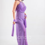 tuta con cinturino strass SH610 GLICINE SHARON 
