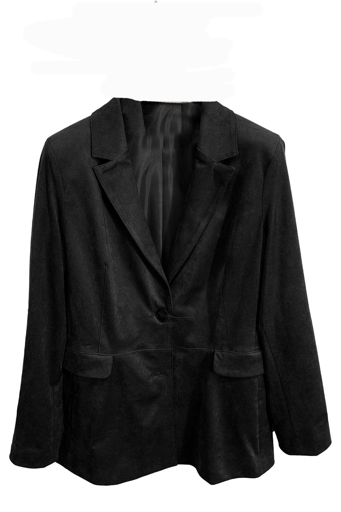 giacca scamosciata SHANGAI NERO MARICLA 