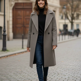 cappotto doppio petto melange AZ69CA TORTORA MARICLA 