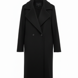 cappotto doppio petto melange AZ69CA NERO MARICLA 