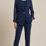 tailleur manica macramè PANDORA BLU MARICLA 