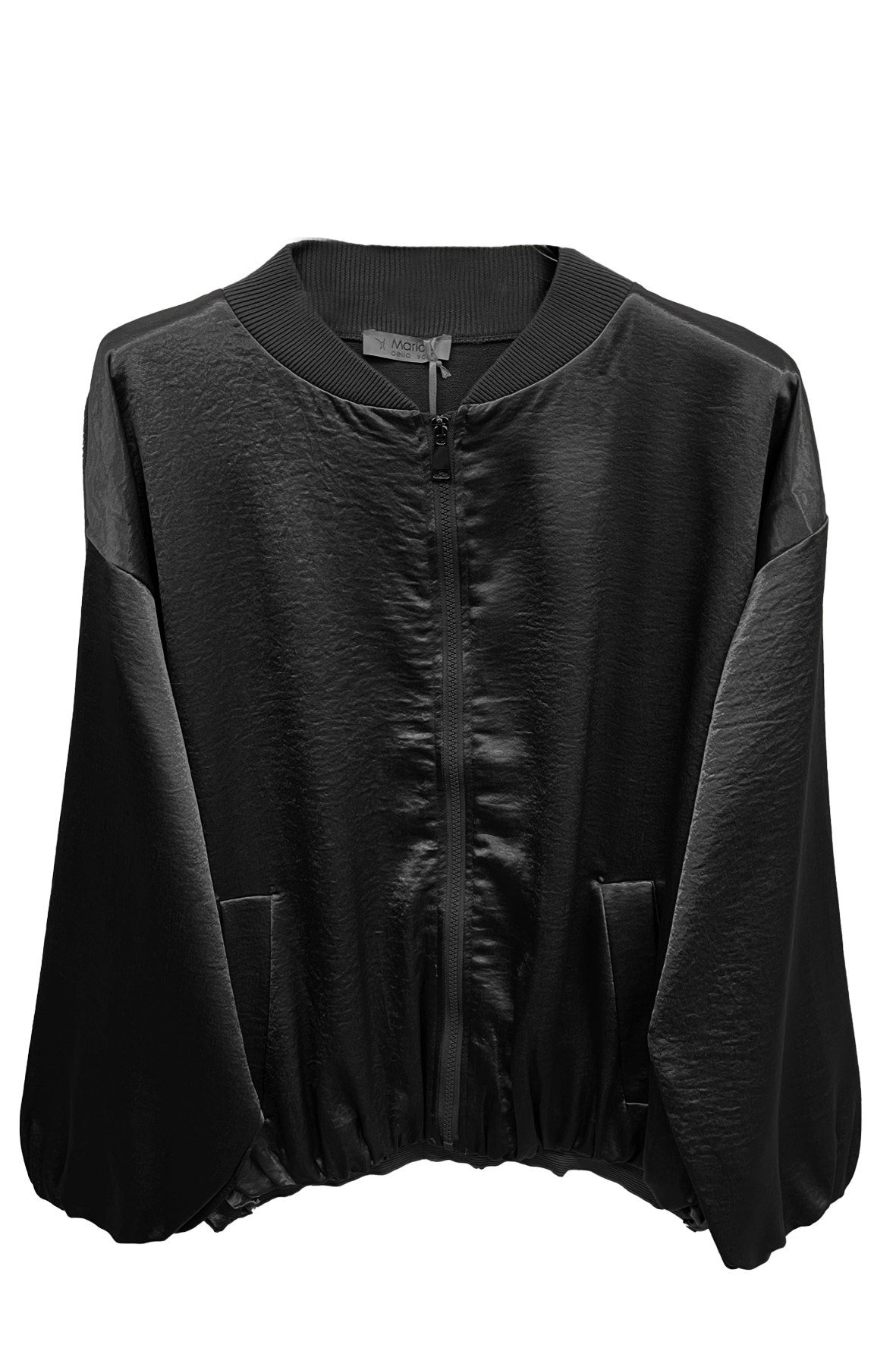 giacca zip floccata A26IMP01825 NERO MARICLA 