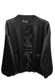 giacca zip floccata