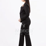 tailleur spilla gioiello AD00499 NERO MARICLA 