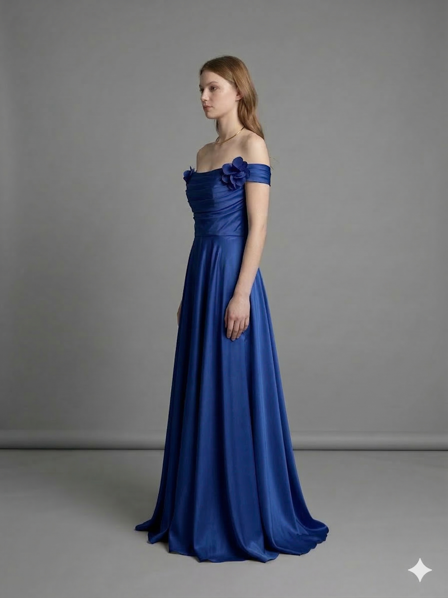 abito con fiori LH234AL ROYAL LUDOVICA HASSLER 