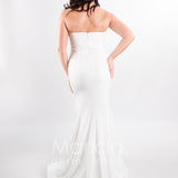abito corpetto in strass SH511 BIANCO SHARON 