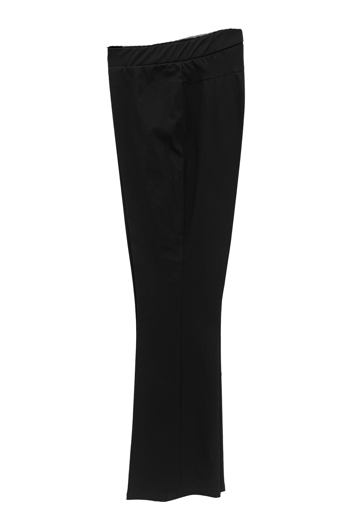 pantalone elastico zampa MS589SC NERO MARICLA 