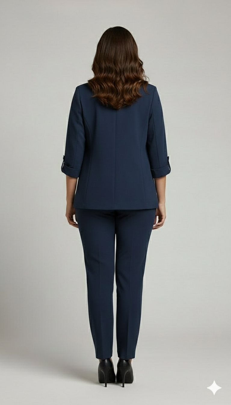 Completo 4 pezzi GILDA BLU SHARON 