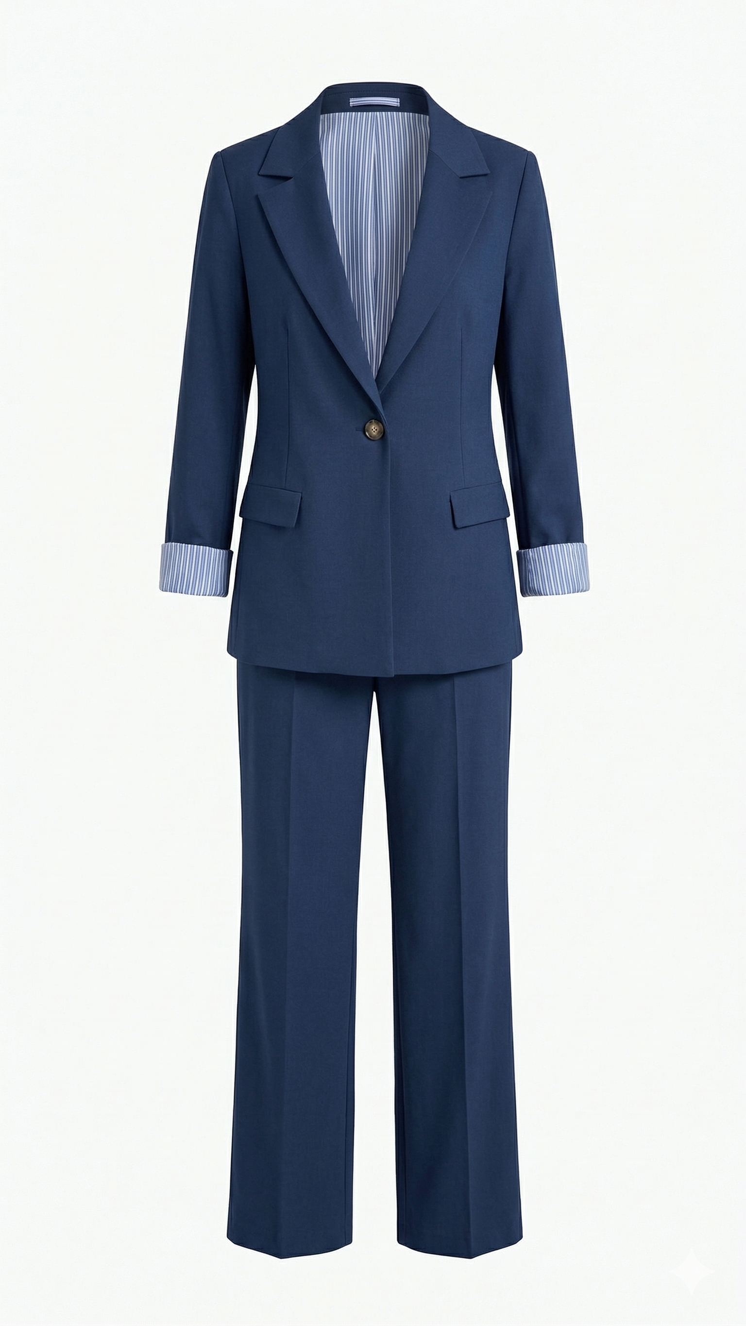 Completo con interno giacca a righe NARCISO BLU MARICLA 
