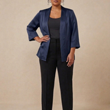 Giacca spolverino LIB26232 BLU MARICLA 