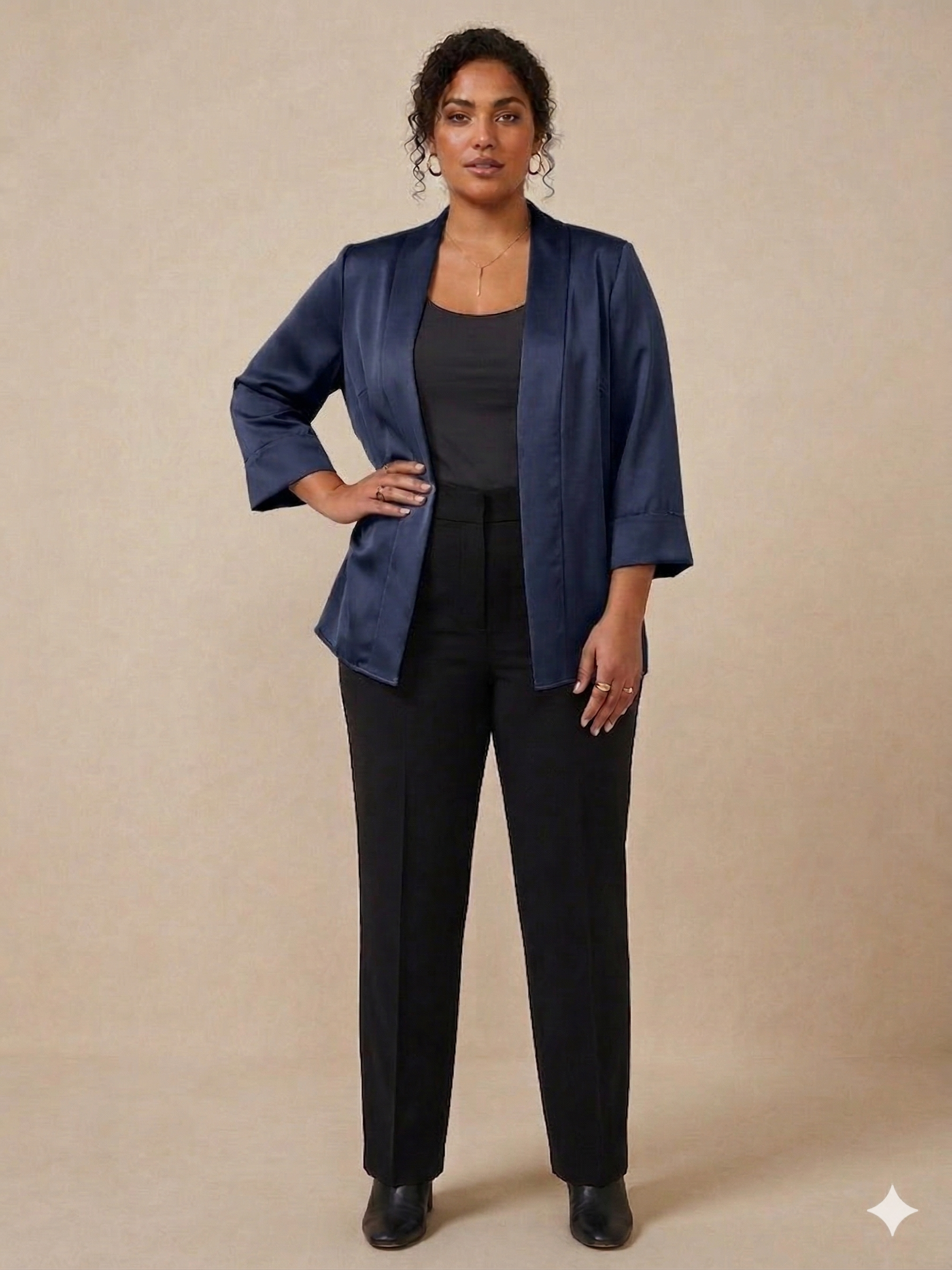 Giacca spolverino LIB26232 BLU MARICLA 