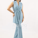 completo gilet e pantalone PF509CP POLVERE SHARON 
