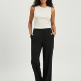 pantalone fluido palazzo CF17751 NERO CARLA FERRONI 