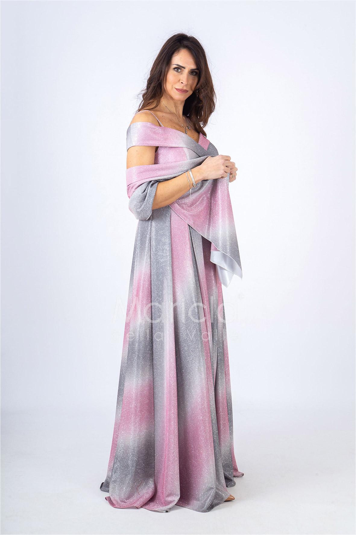 lungo  glitter omerale SH117 ROSA SHARON 