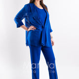 completo 3pz con giacca ricamata PF2190TP ROYAL PAOLA FORTI 