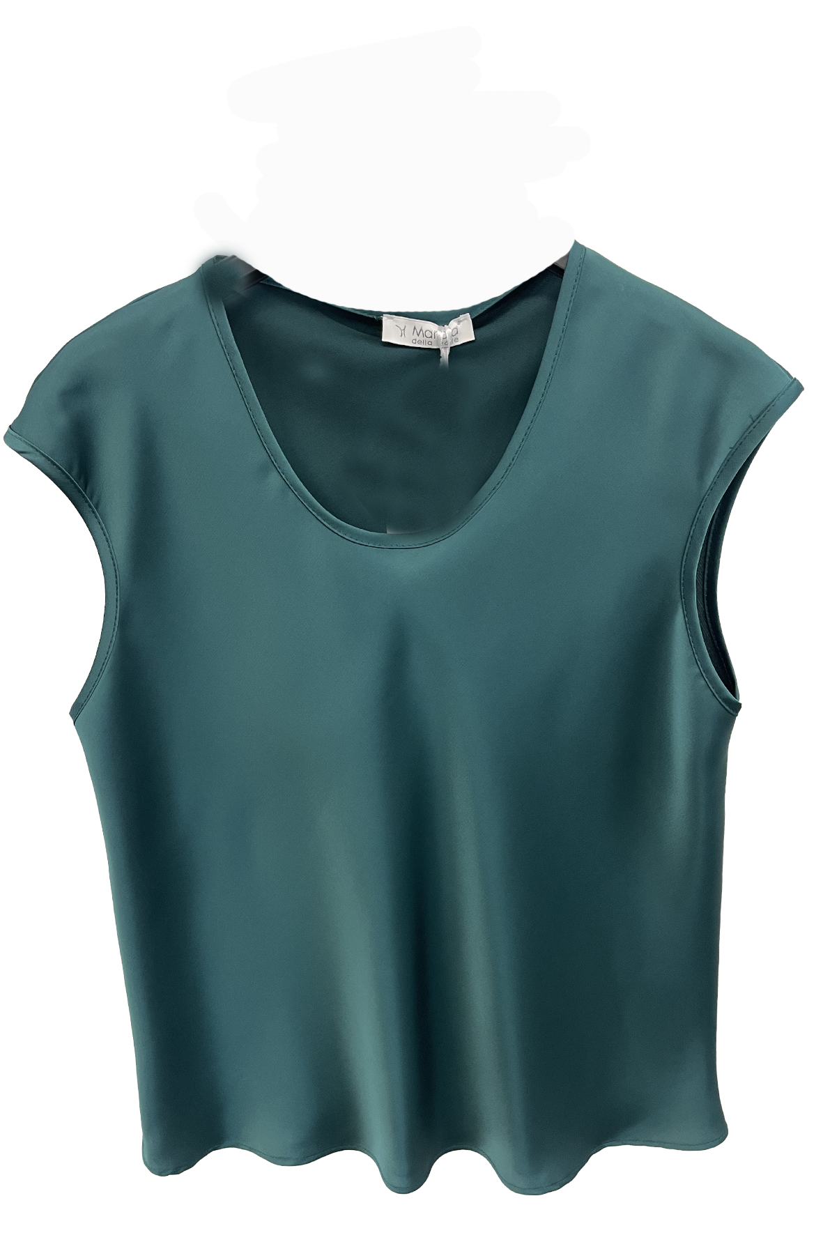 Top tinta unita LES1432 VERDE MARICLA 