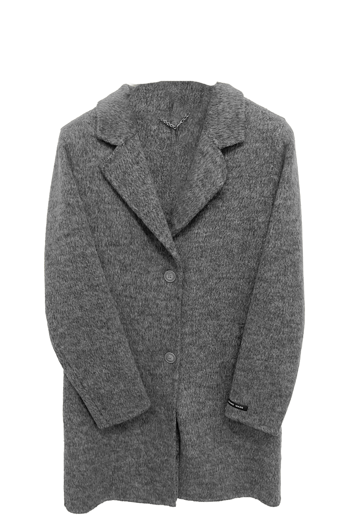 Cappotto monopetto baronetto AZ09 GRIGIO MARICLA 
