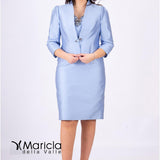 giacca+bolero prezioso SP220020 CELESTE SONIA PENA 