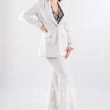 tailleur 3 pz con tip paiette SH405 BIANCO SHARON 