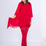 Completo pantalone e casacca PF411 FUXIA PAOLA FORTI 