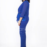 tailleur 3 pezzi giacca paiette LH903 ROYAL LUDOVICA HASSLER 