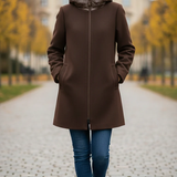 giaccone panna e piumino MEGAN MORO MARICLA 