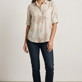 camicia con fantasia interna LIN499 PANNA LINDAS 
