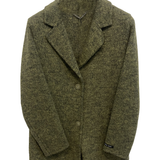 Cappotto monopetto baronetto AZ09 VERDE MARICLA 
