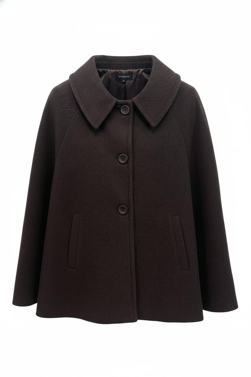 giaccone medio con pence dietro ROMI2736 MORO MARICLA 