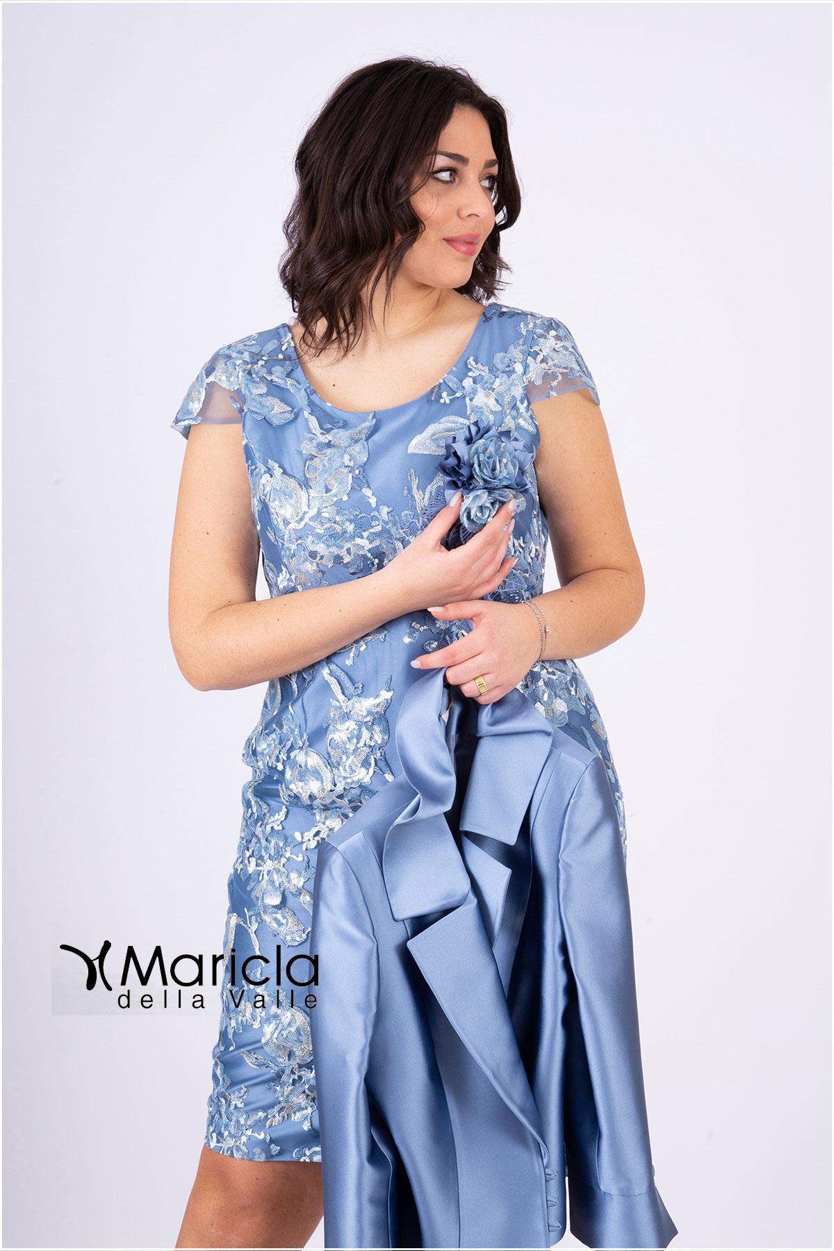 tubino con giacca ric. AD1030 POLVERE MARICLA ELEGANCE 