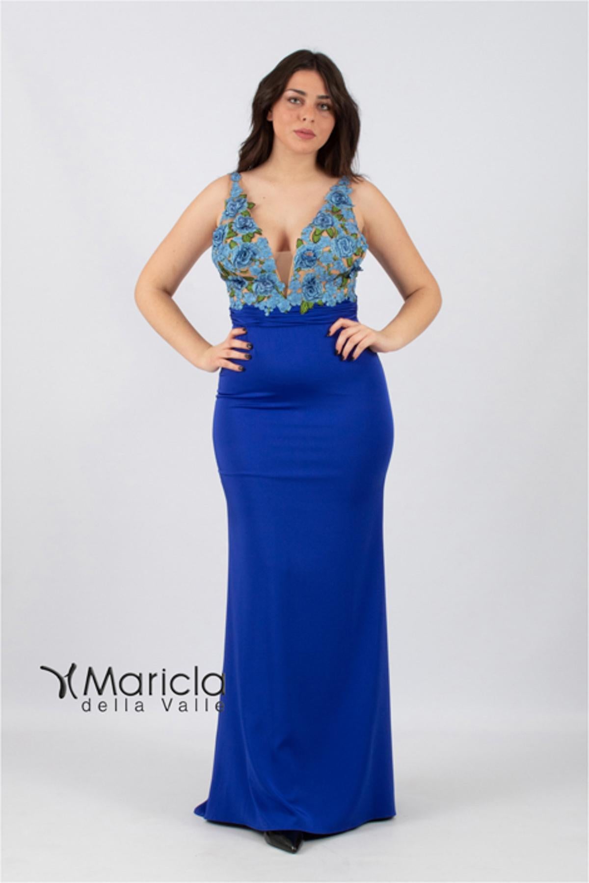 Abito con ricamo ANT9606FY ROYAL ANTILLE ELEGANCE 